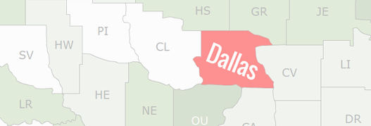 Dallas County Map