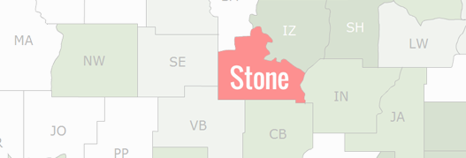 Stone County Map
